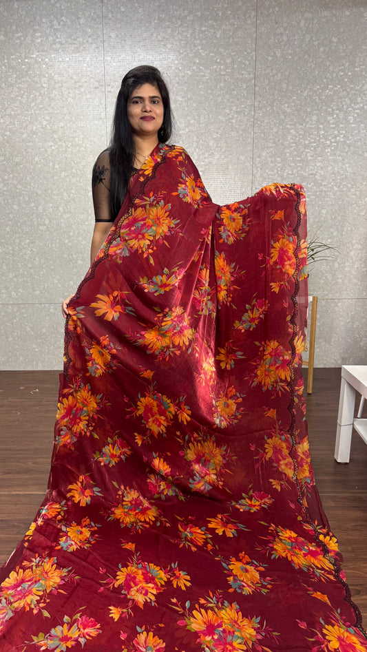 Cocktail saree-SRC100B