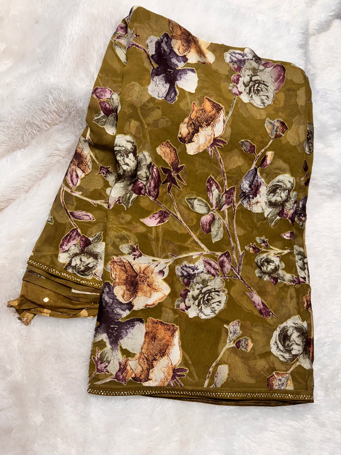 Georget Brasso saree-SR1282C