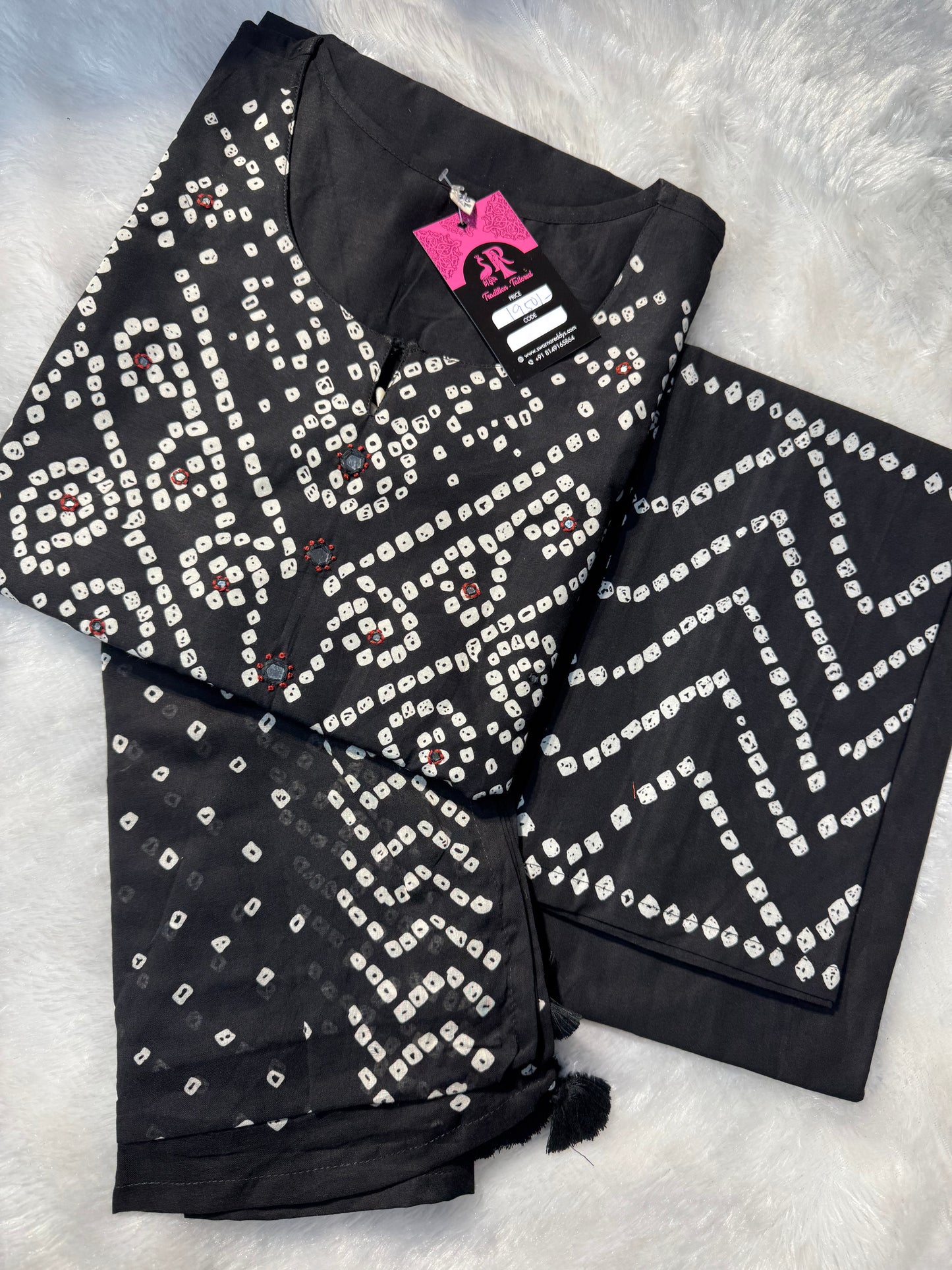 Bandhini suit-SRS048B