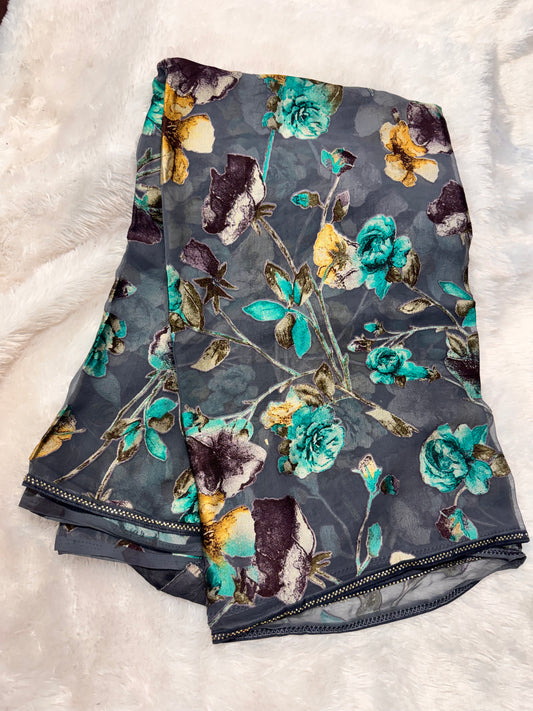 Georget Brasso saree-SR1282B