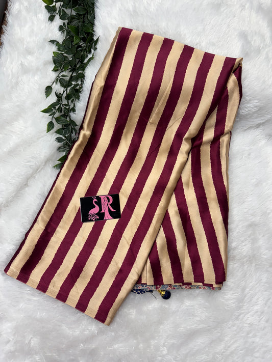 Ajrakh saree-SR1059F