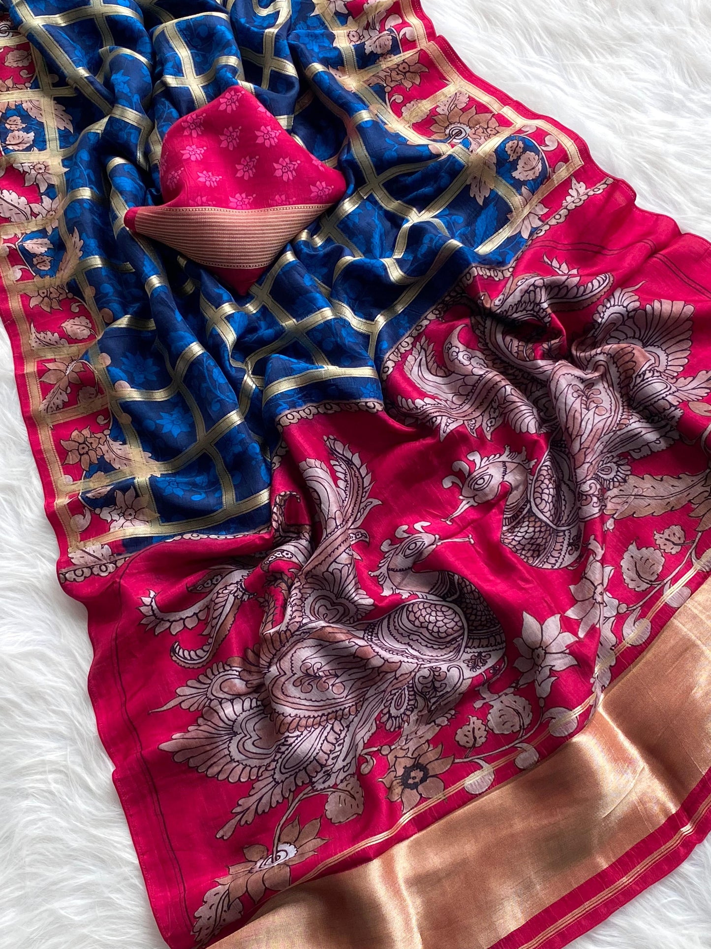 Viscose silk Kalamkari-SR2021