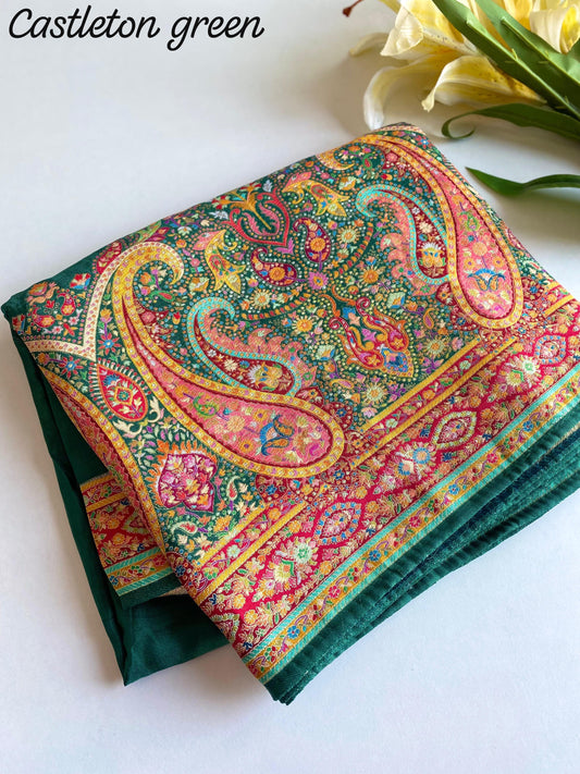 Pashmina saree-SR1071C