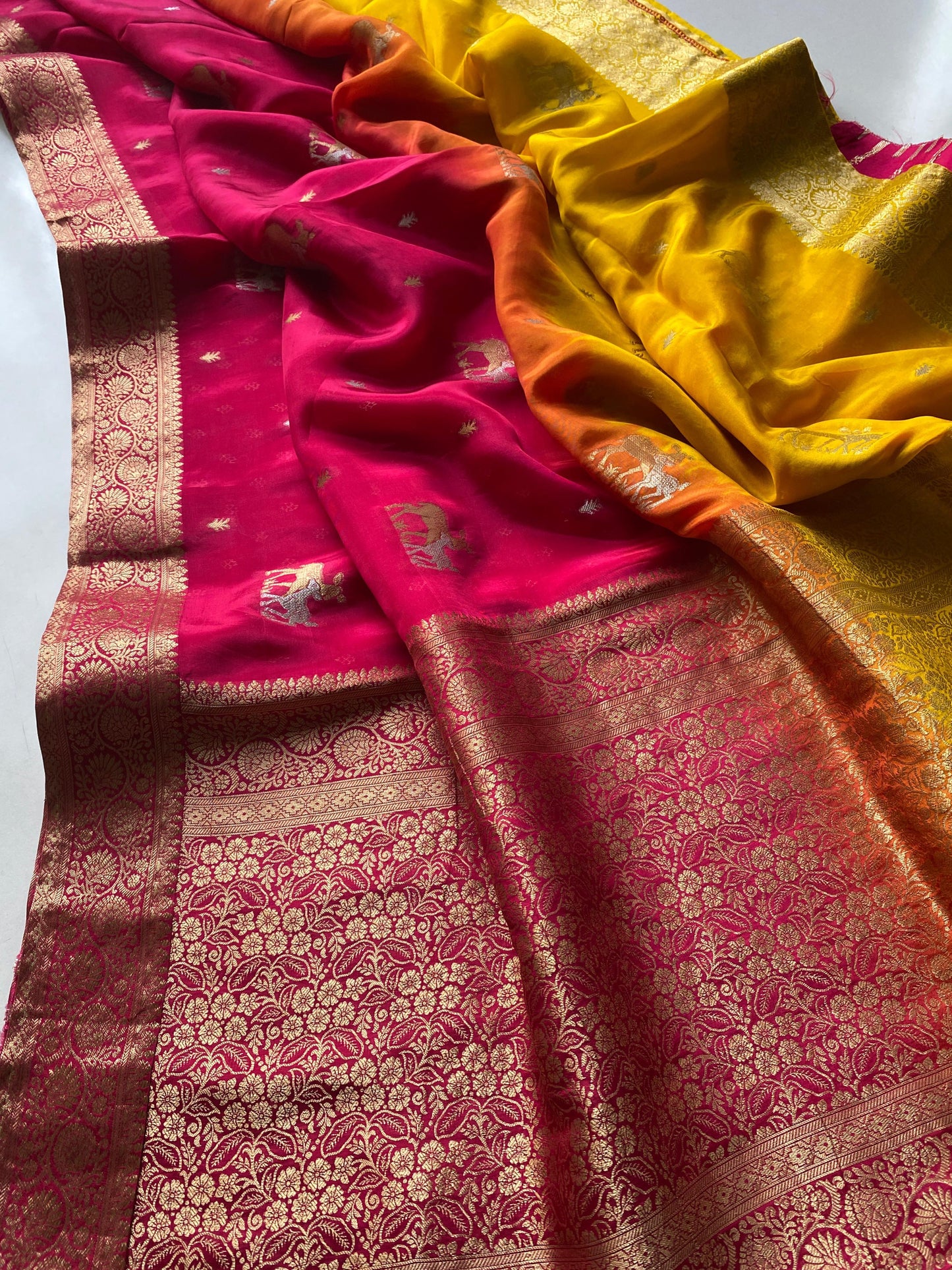 Pure H.O silk saree-SR1136A