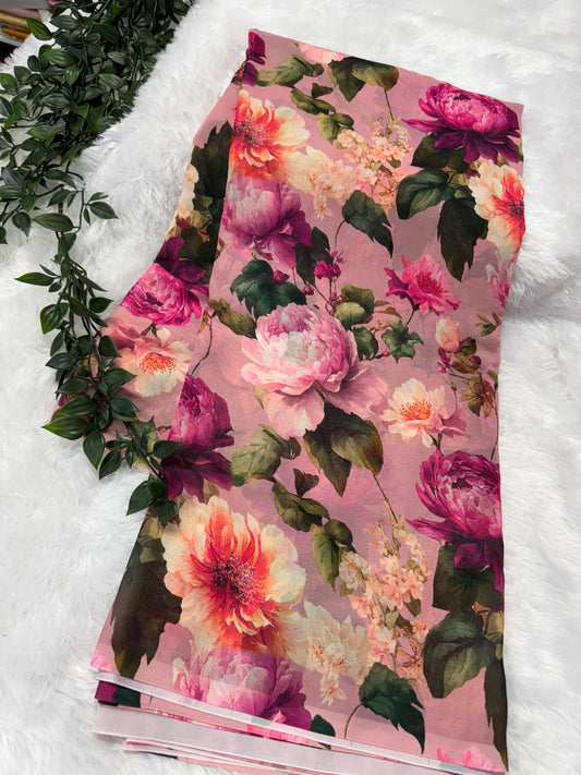 Georget flora saree-SR1099N