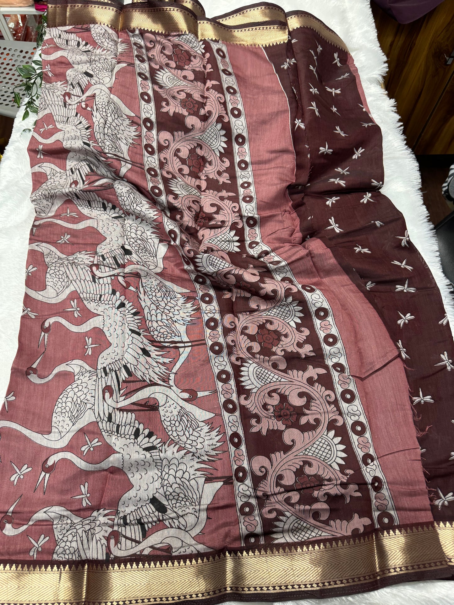 Chanderi saree-SR1017C