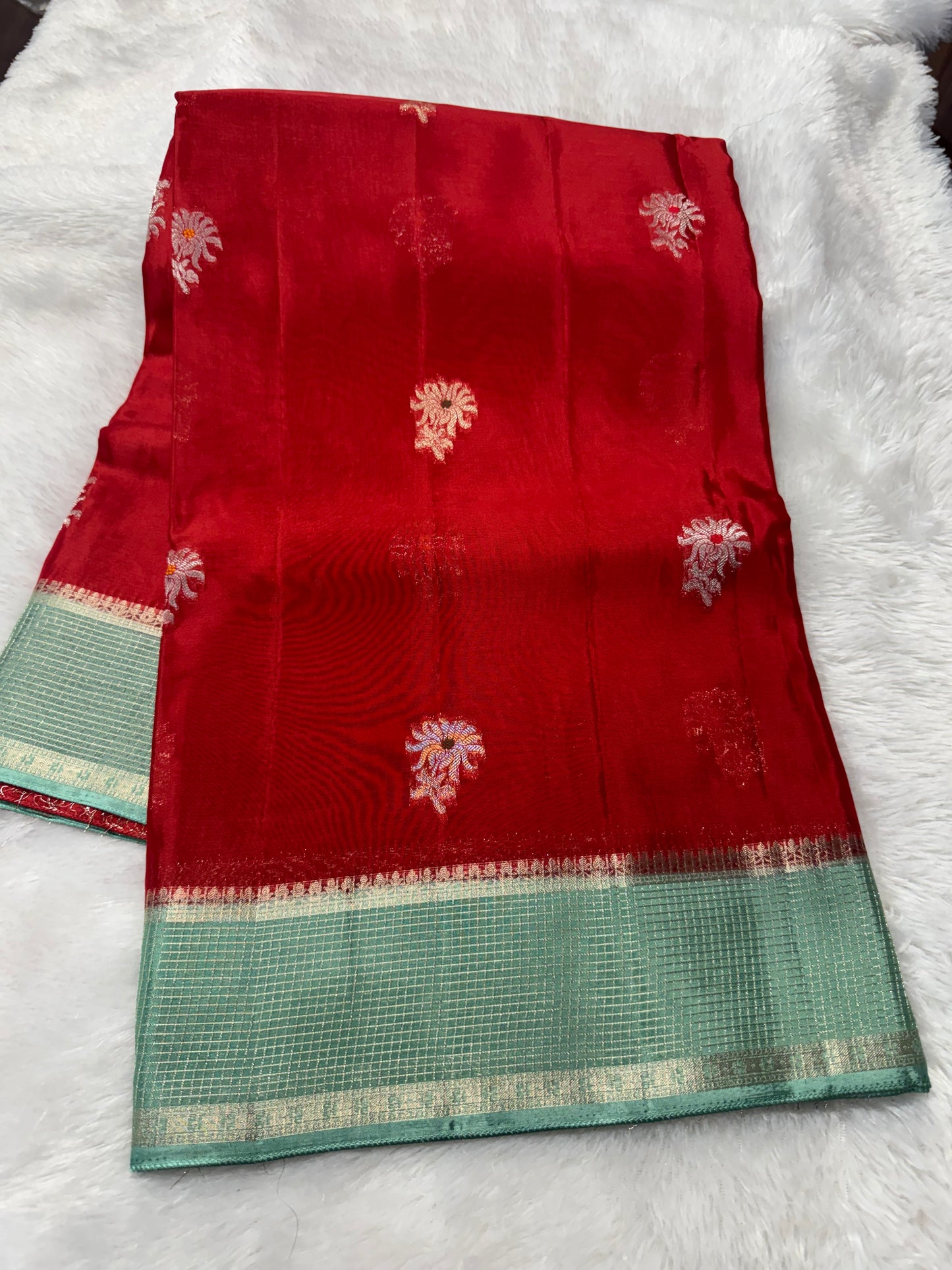 Russian silk saree-SR1246