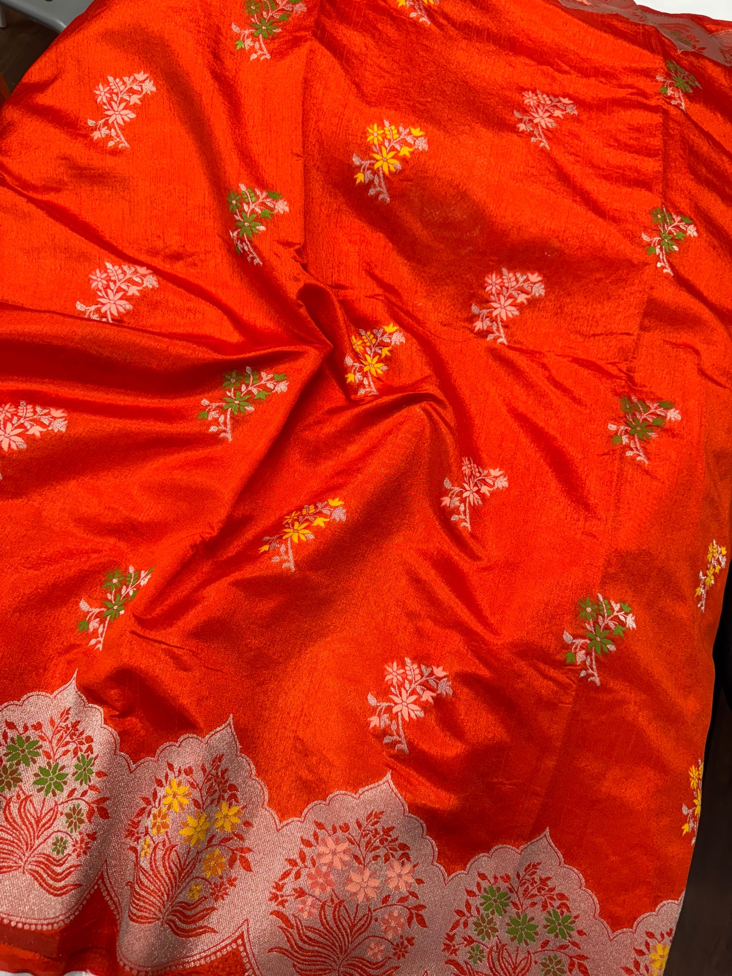Munga Tassar meenakari-SR1095