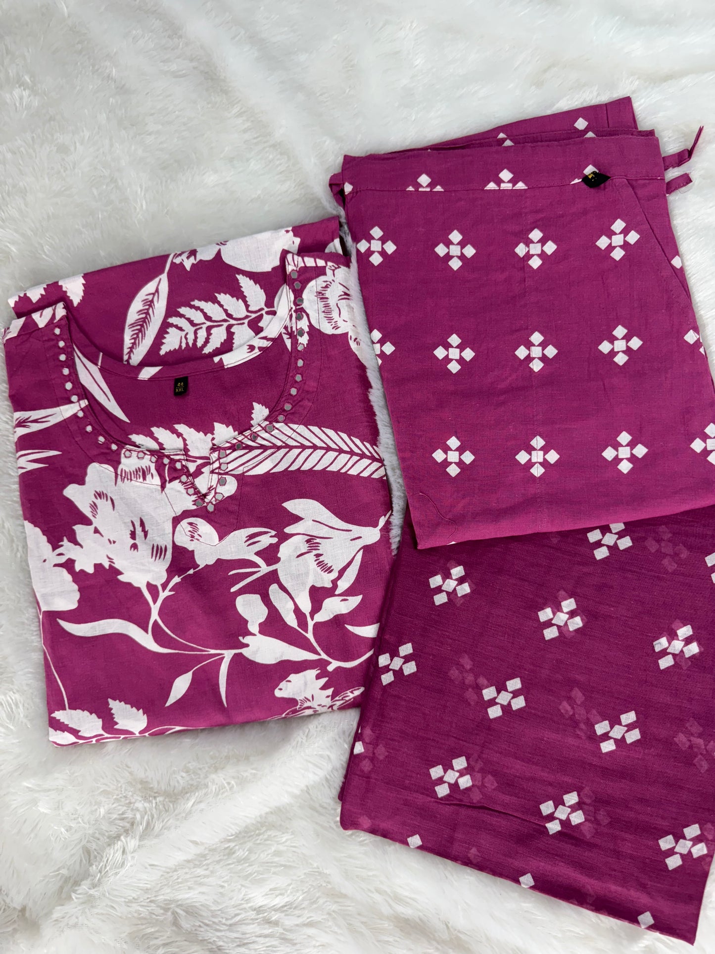 Cotton salwar set-SRS023A