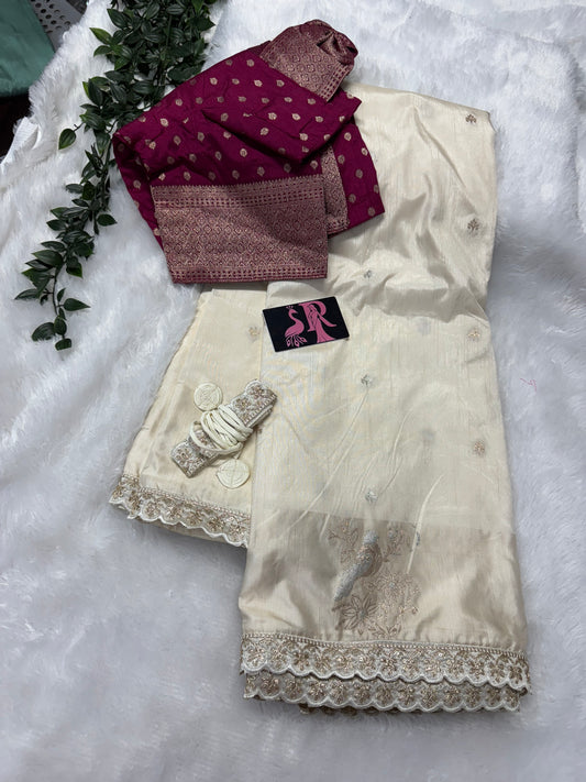 Mona silk saree-SRS020A