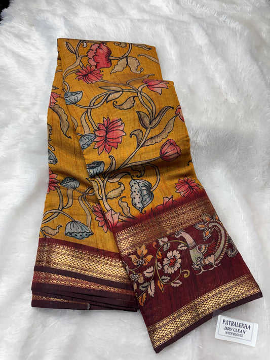 Pure Mushru silk saree-SR1215D