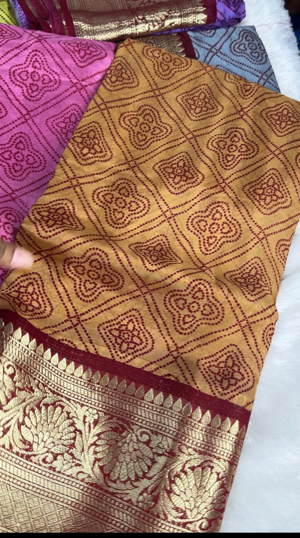 Kanchi bandhini saree-SR1344