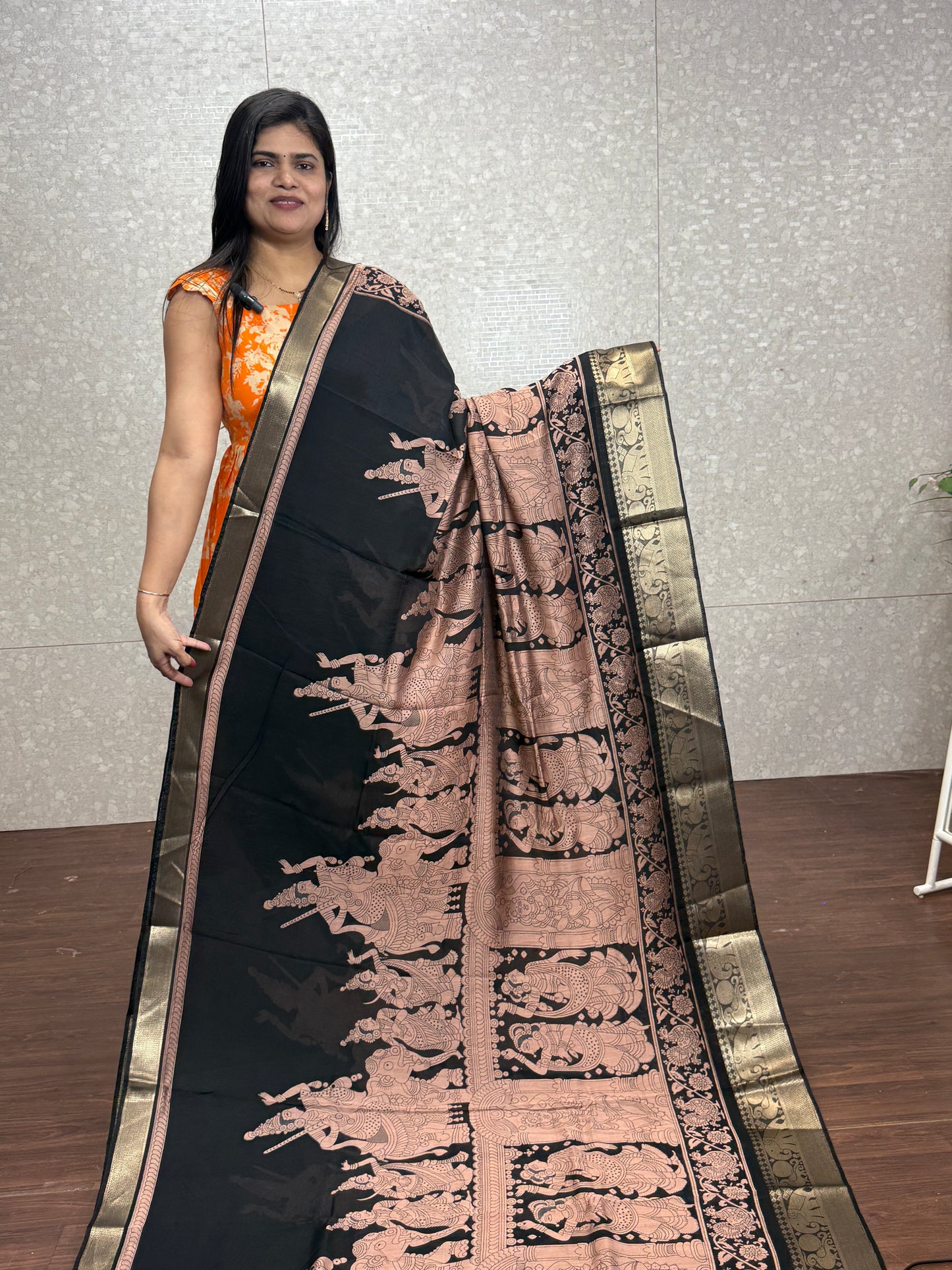 Chanderi Saree-SR1014C