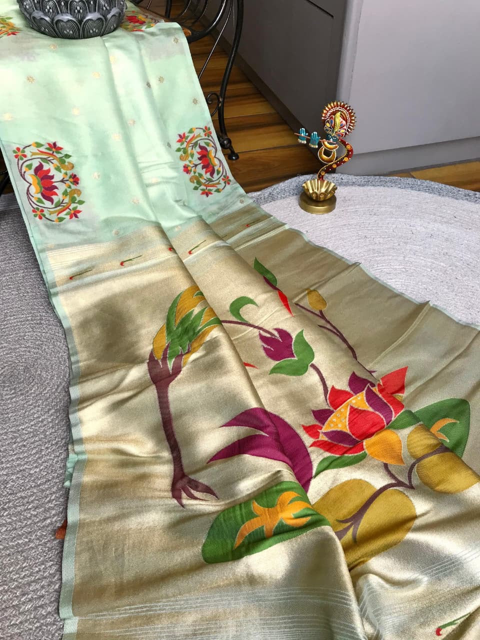 Tissue paithani saree-SR1257