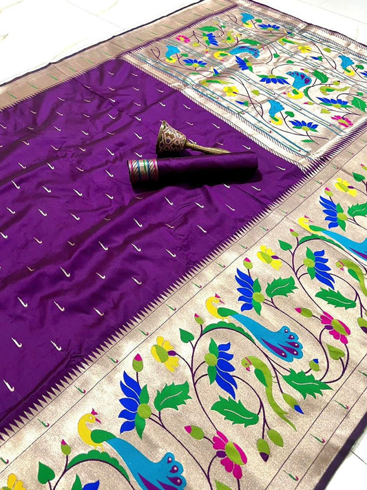 Paithani pattu saree-SRP016