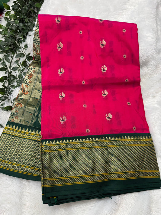 Narayanpet pattu saree-SR1154F