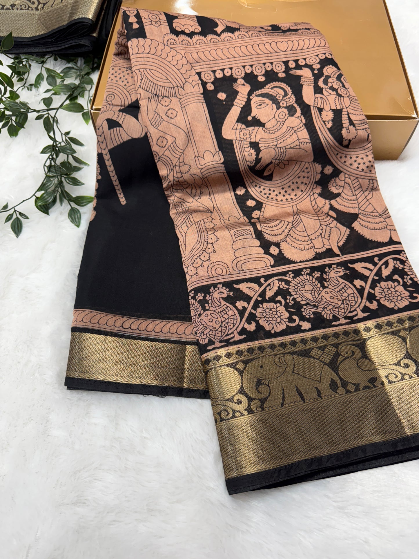 Chanderi Saree-SR1014C