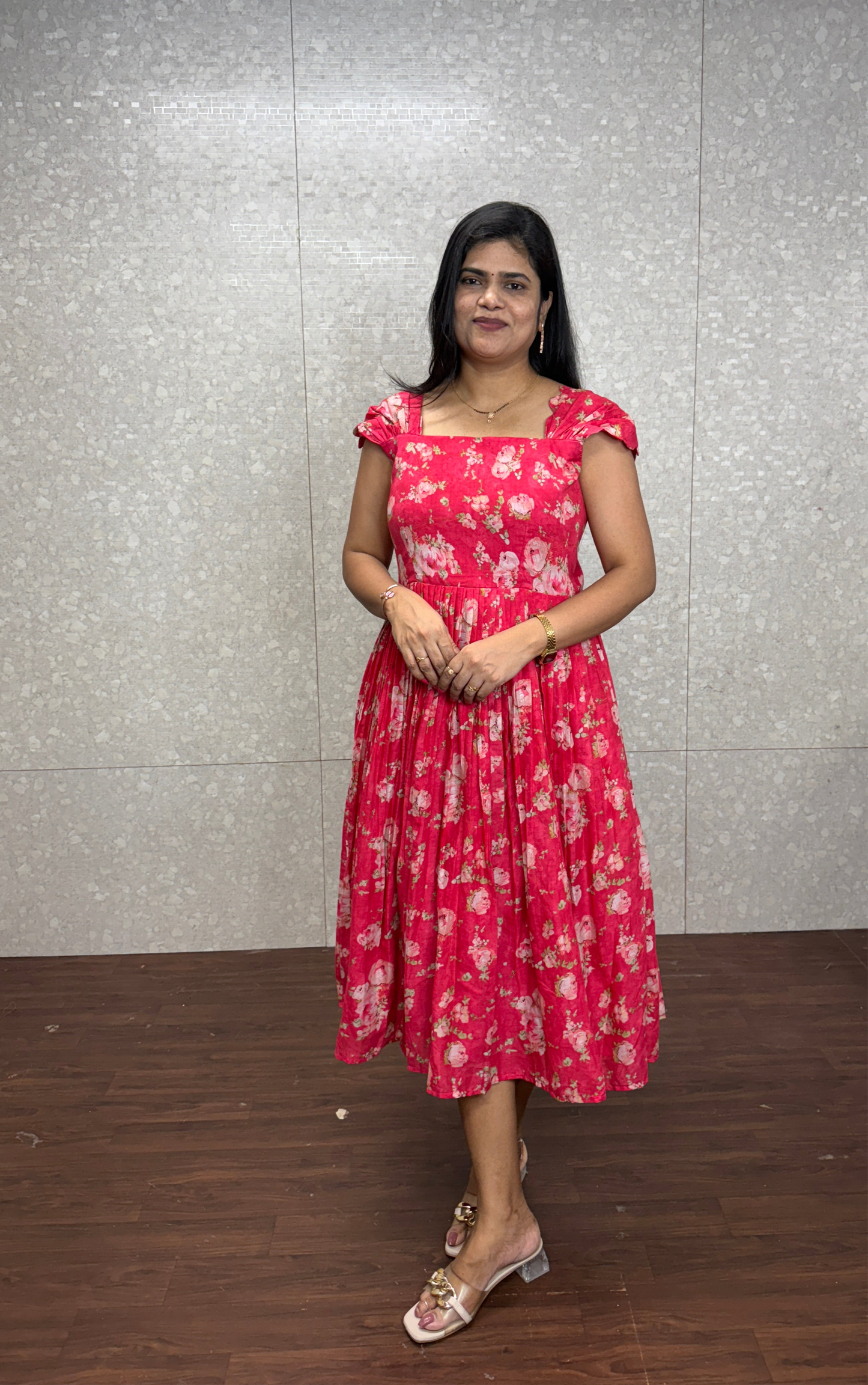 Mulmul cotton frocks-SRF1010B
