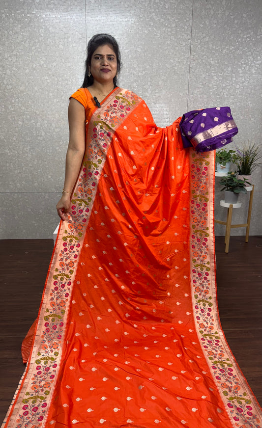 Munga Silk Paithani-SR1066A