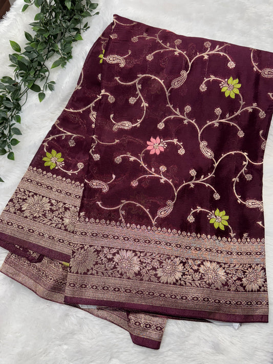 Pure Chinnon jaal design -SR1139A