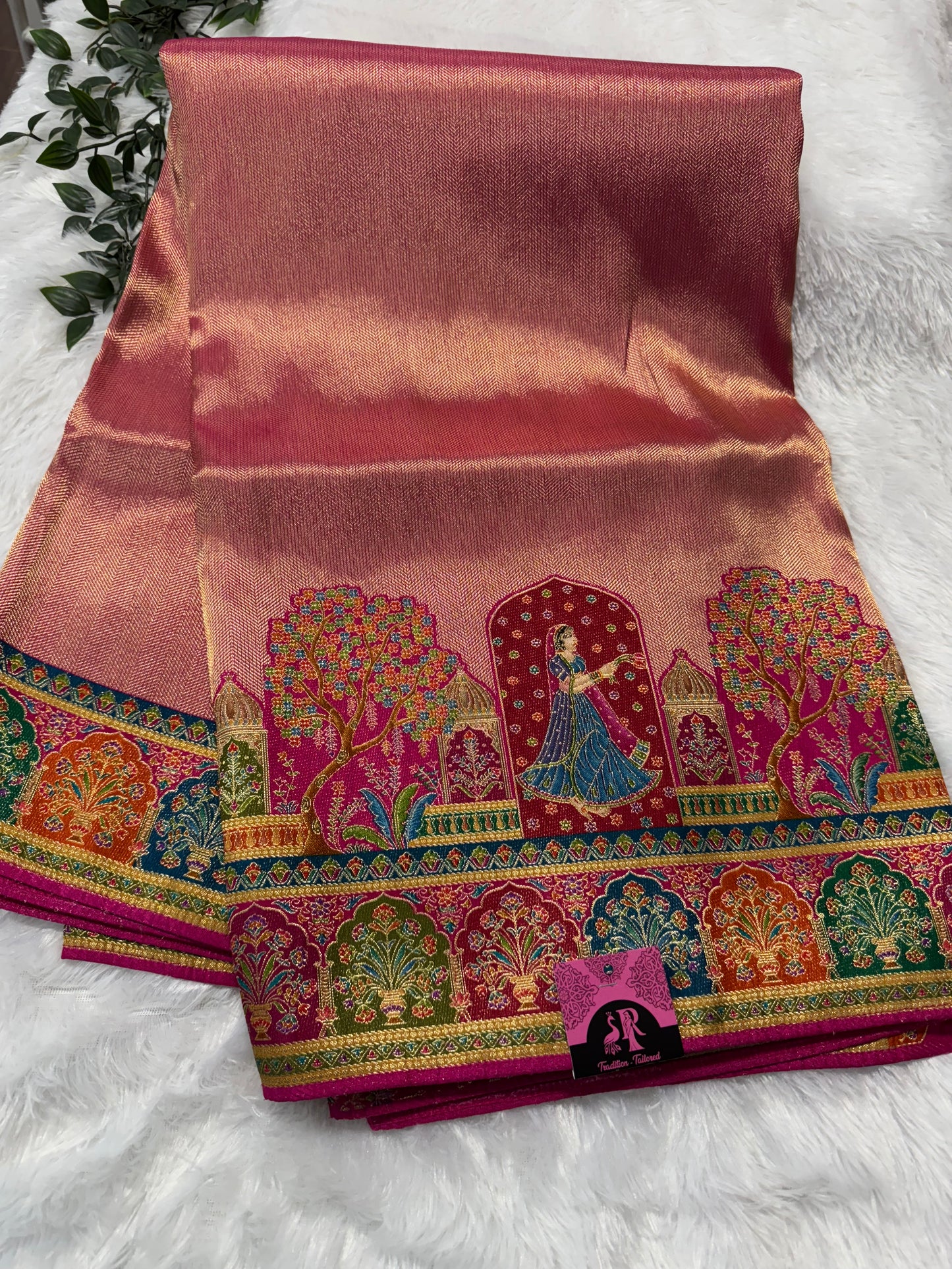 Pashmina saree-SR1117B