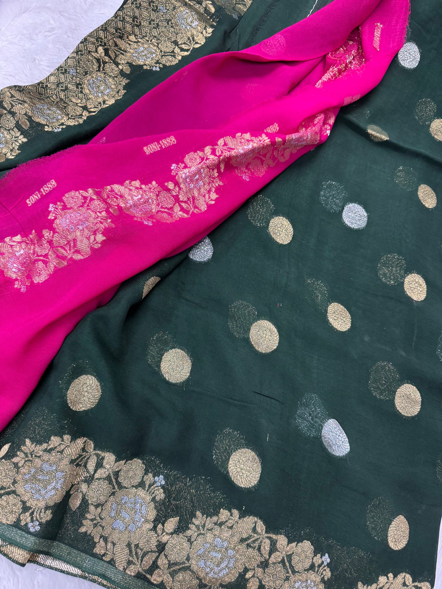 Pure Banarasi Georget-SR1083F