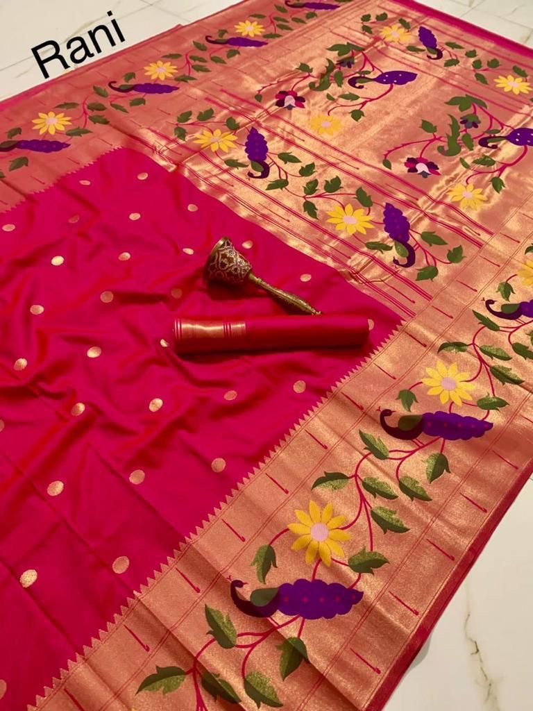 Paithani pattu saree-SRP104A