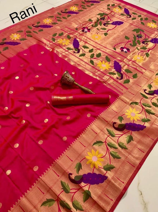 Paithani pattu saree-SRP104A