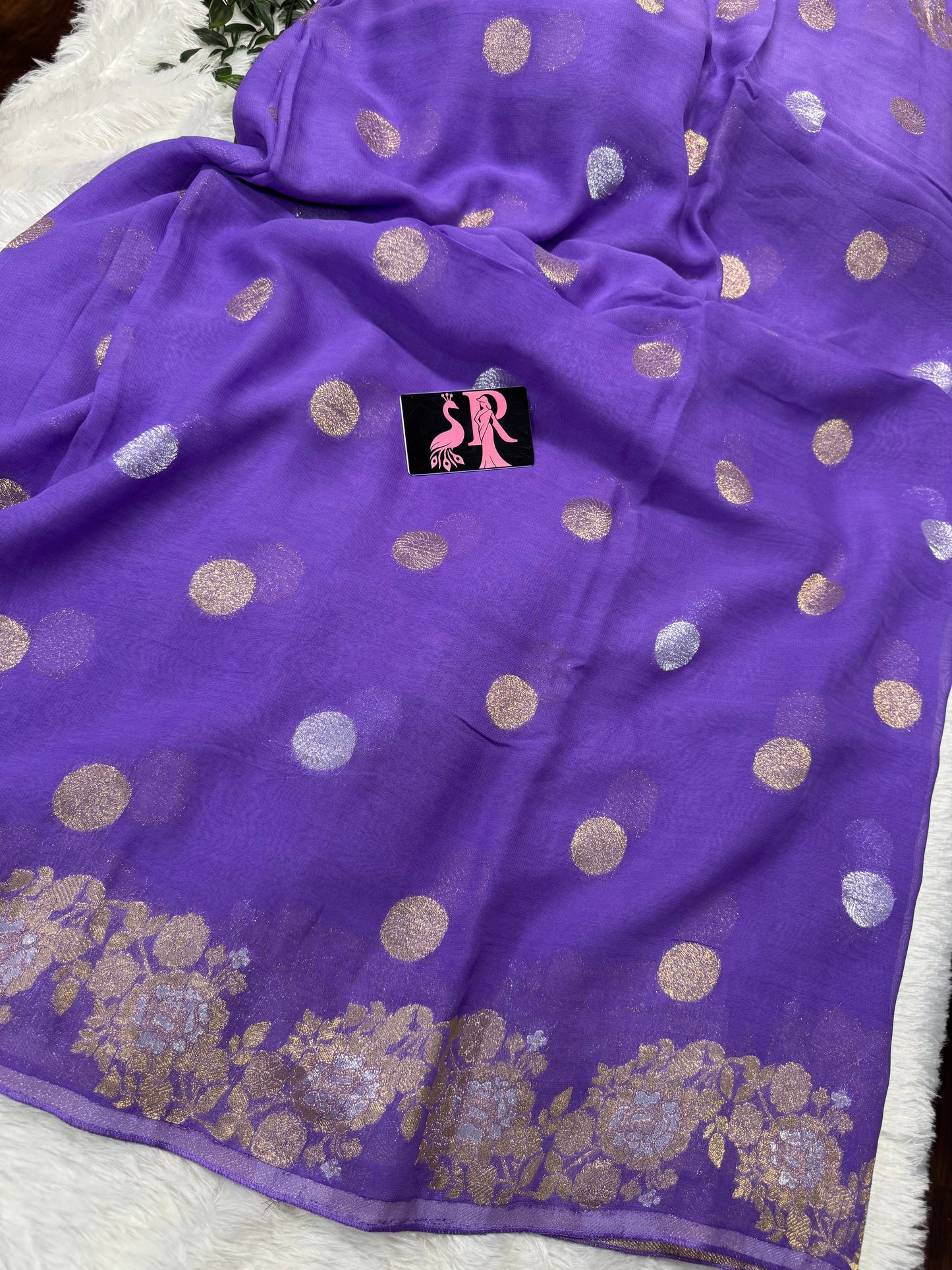 Pure Banarasi Georget-SR1083A