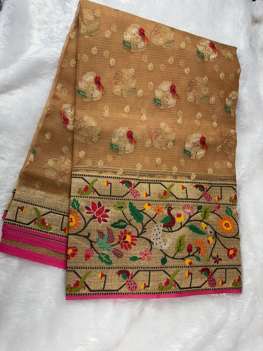 Tissue Kota Paithani-SRC003C