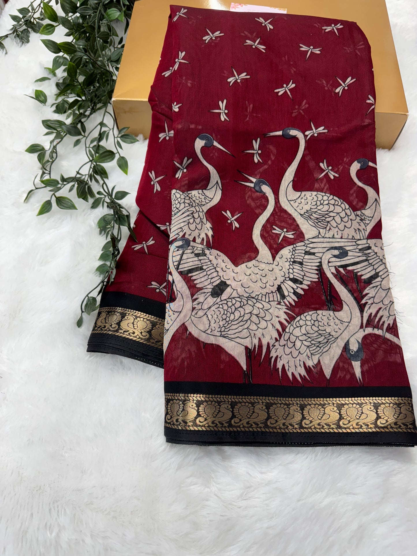 Chanderi saree-SR1001A