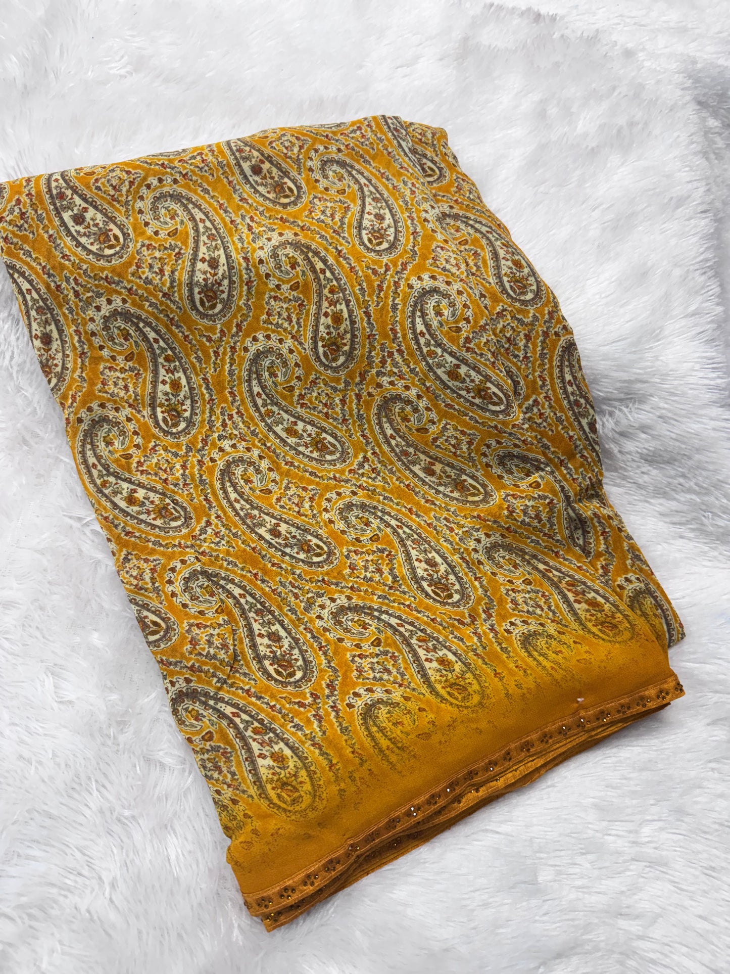Georget fancy saree-SR1260