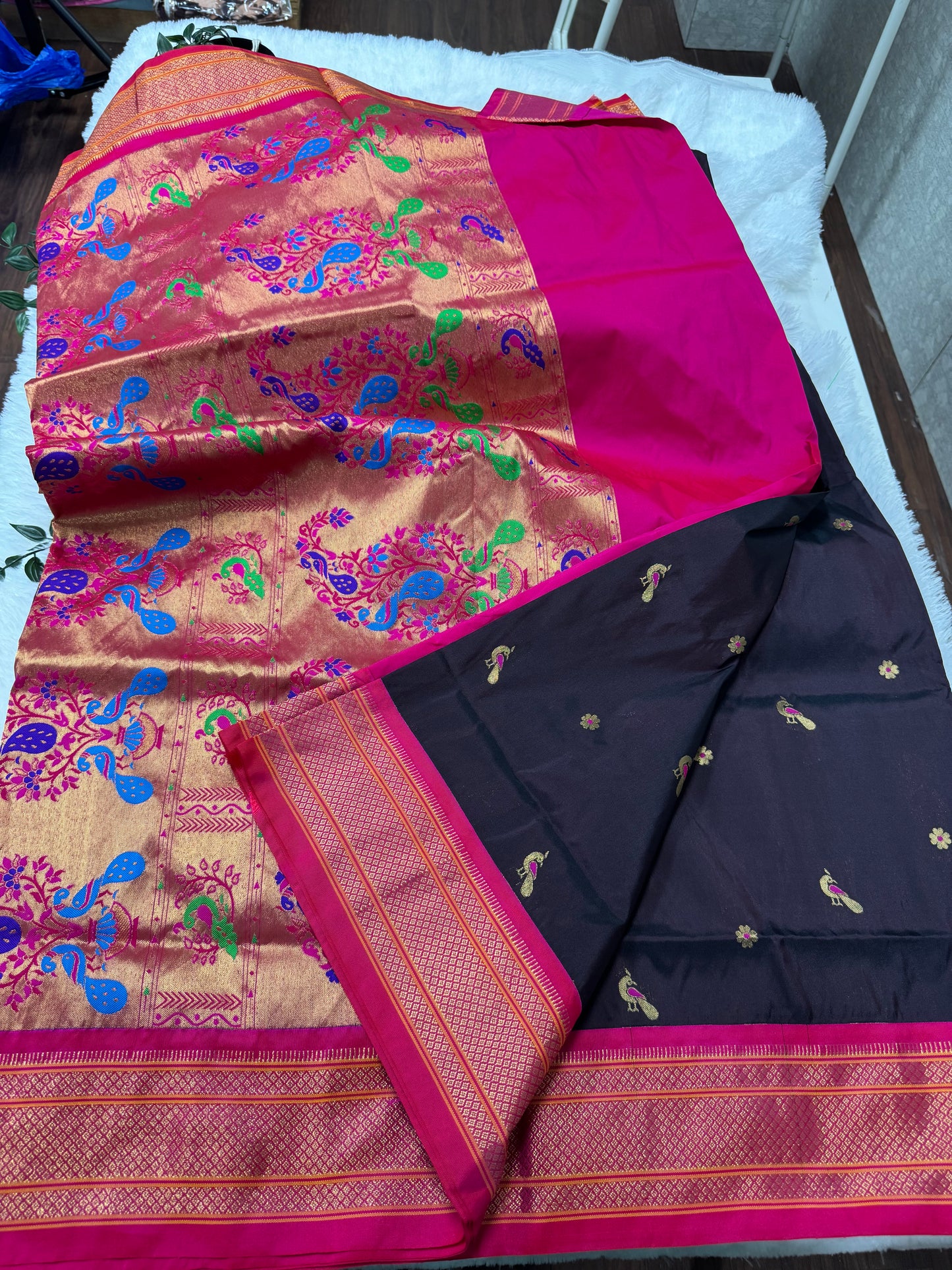 Narayanpet pattu saree-SR1029G