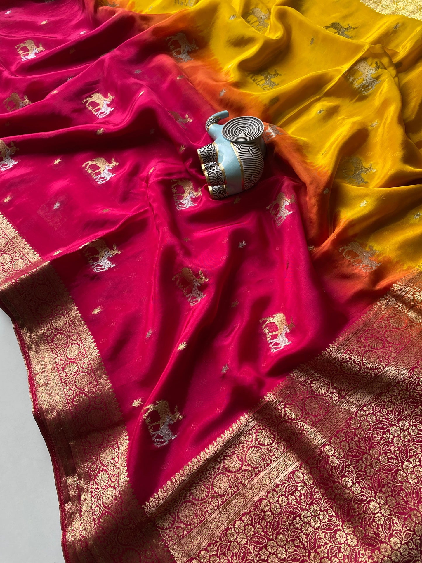 Pure H.O silk saree-SR1136A