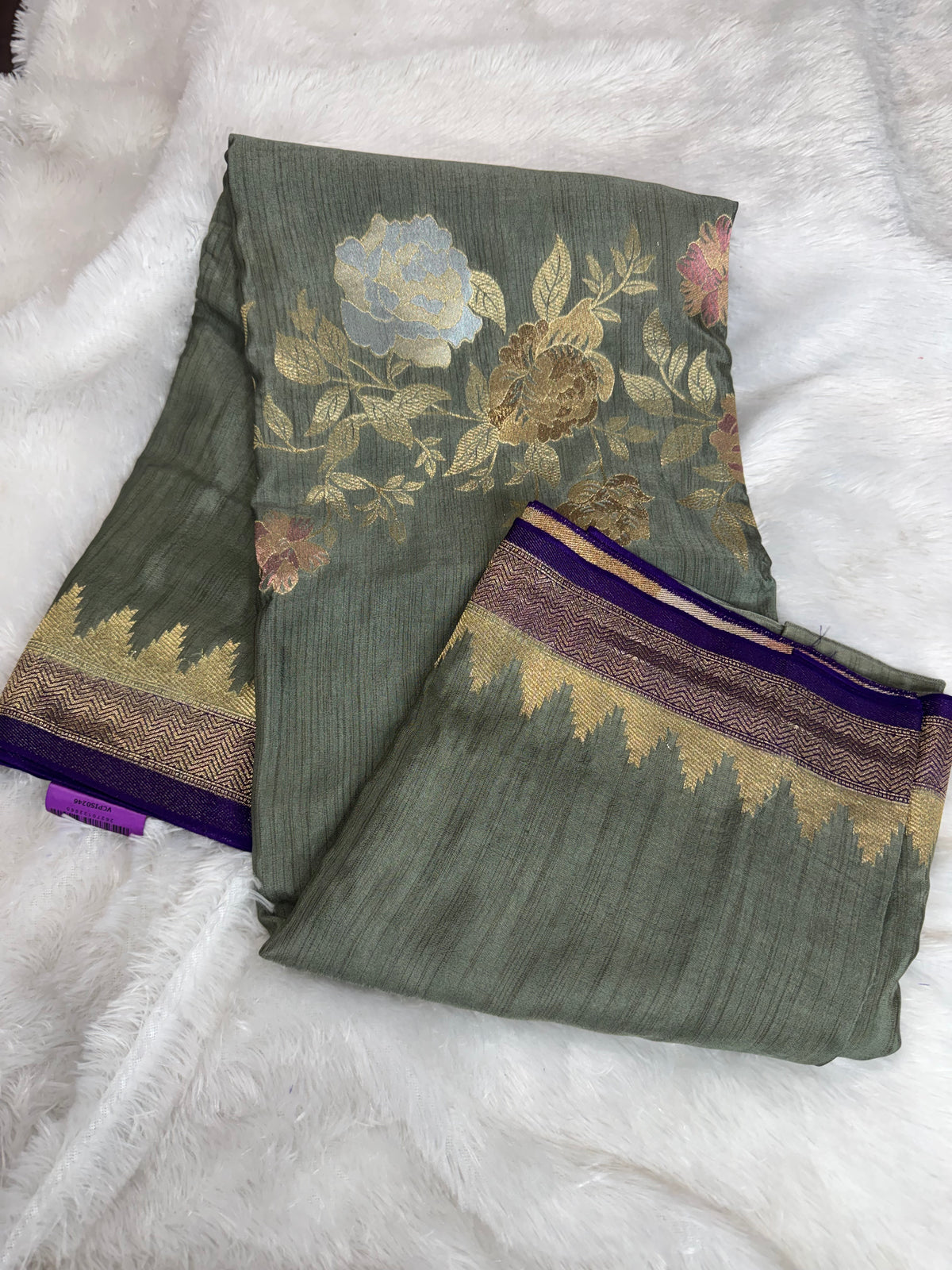 Handloom Matka silk weaving saree-SR1312