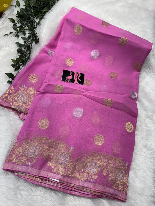 Pure Banarasi Georget -SR1083D