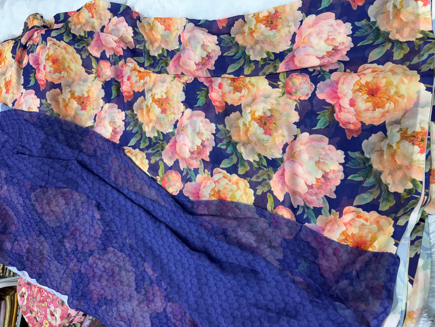 Georget flora saree-SR1099S