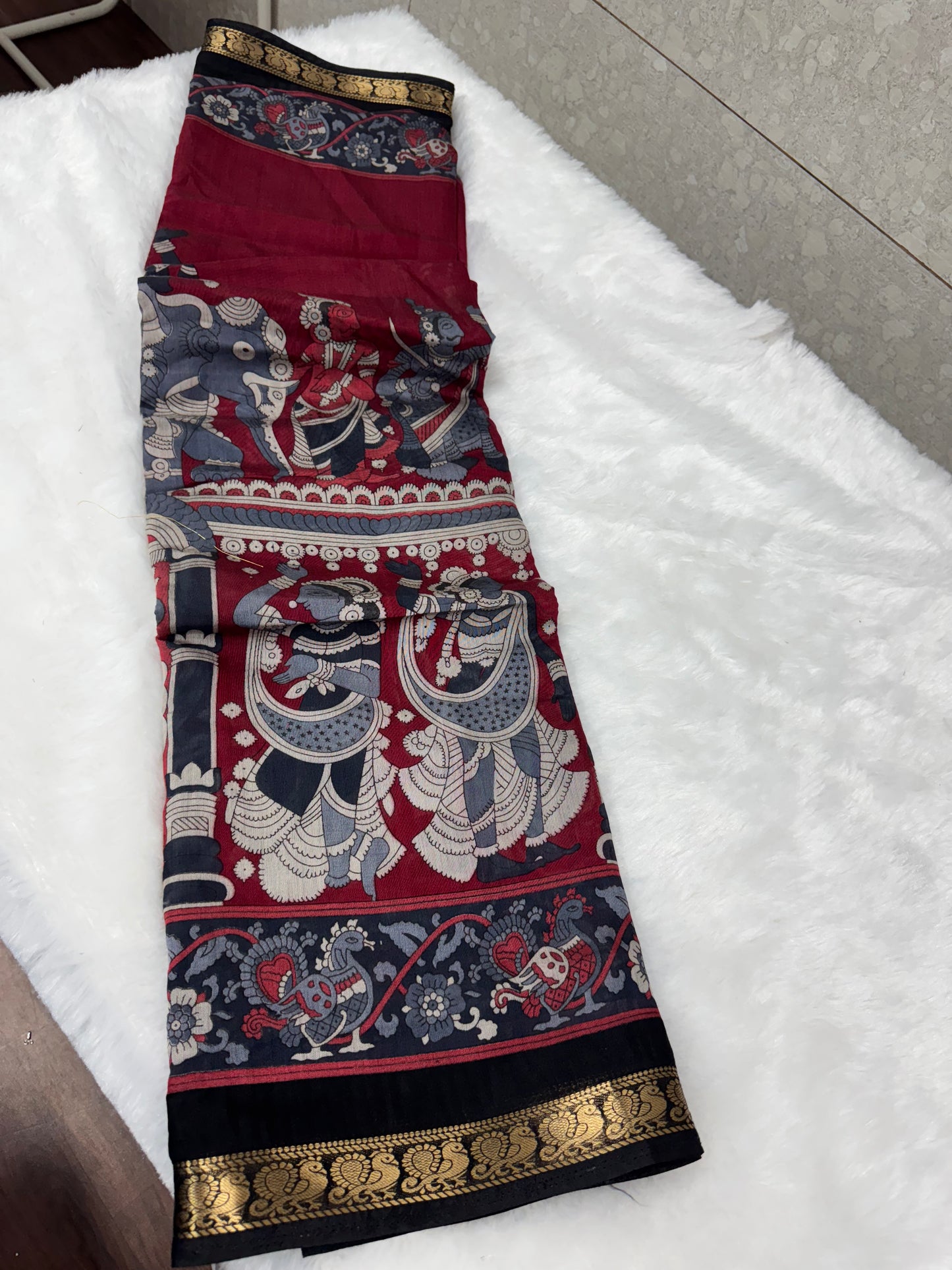 Kalamkari Saree