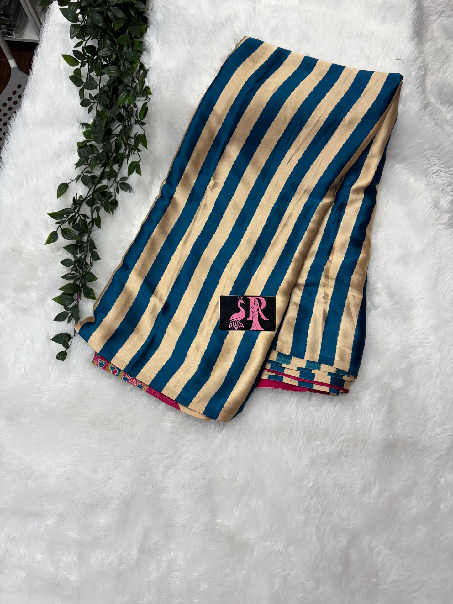 Ajrakh saree-SR1059A