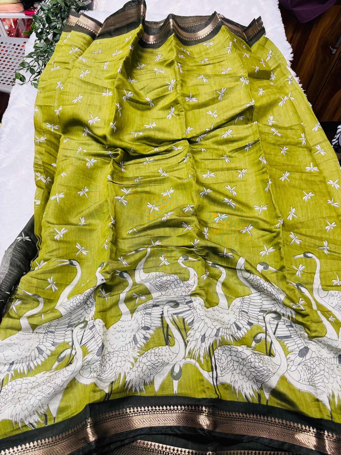 Chanderi saree-1017D