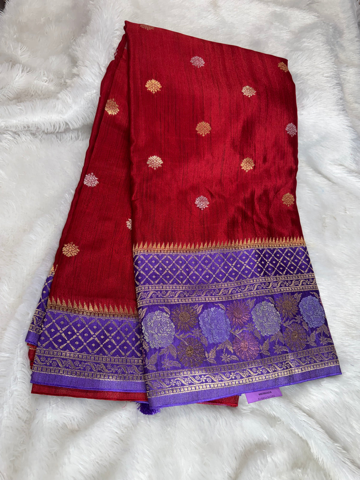 Handloom matka silk saree-SR1318