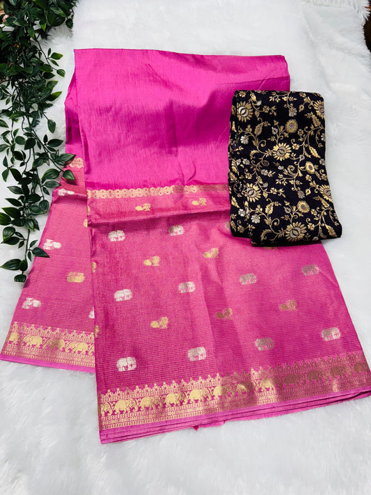 Kanjivaram DolaSilk saree-SR1028H