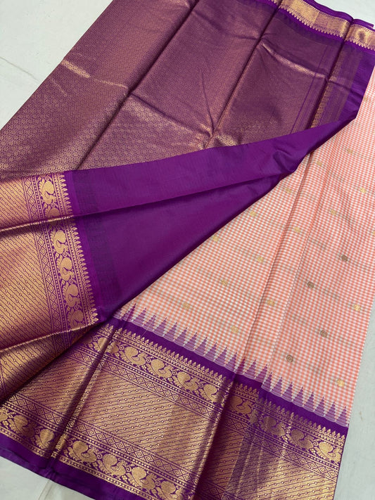 Vintage Gadwal saree-SR1189B