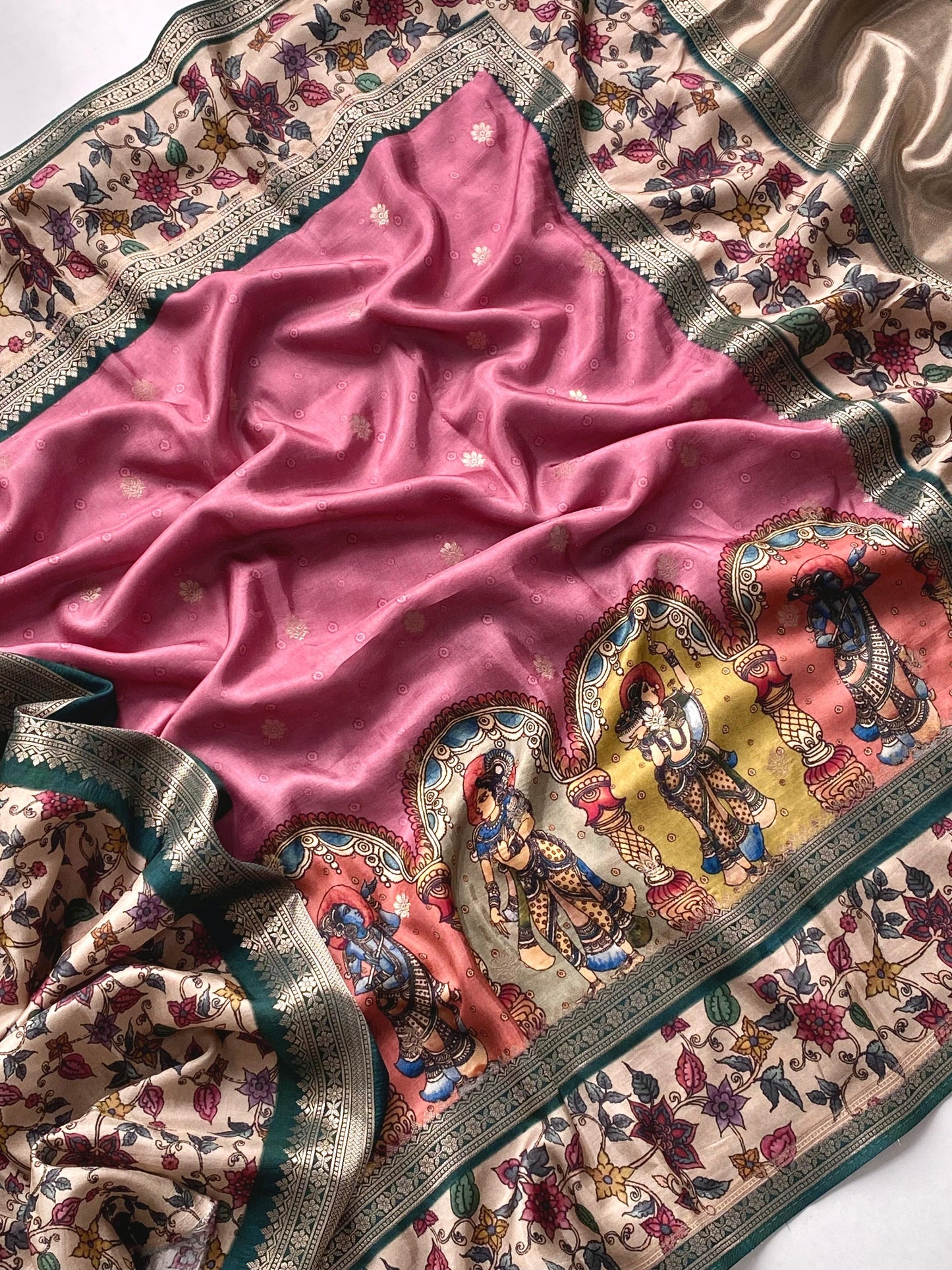 Crepe Georget saree-SR1073C