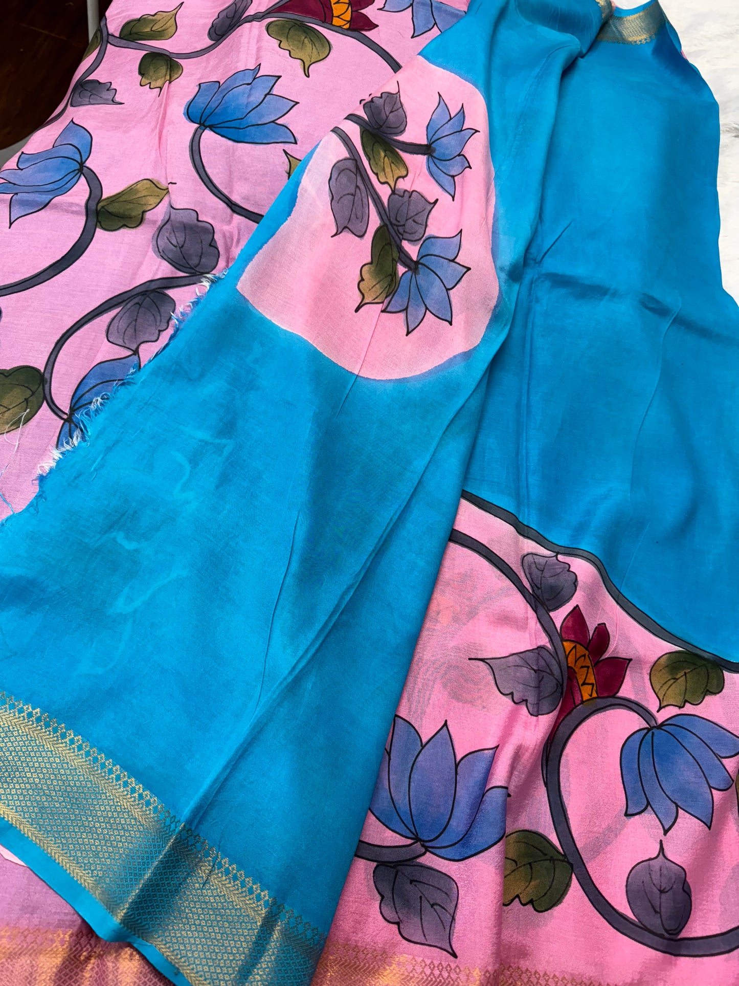 Managalagiri pattu digital print saree-SR1169E