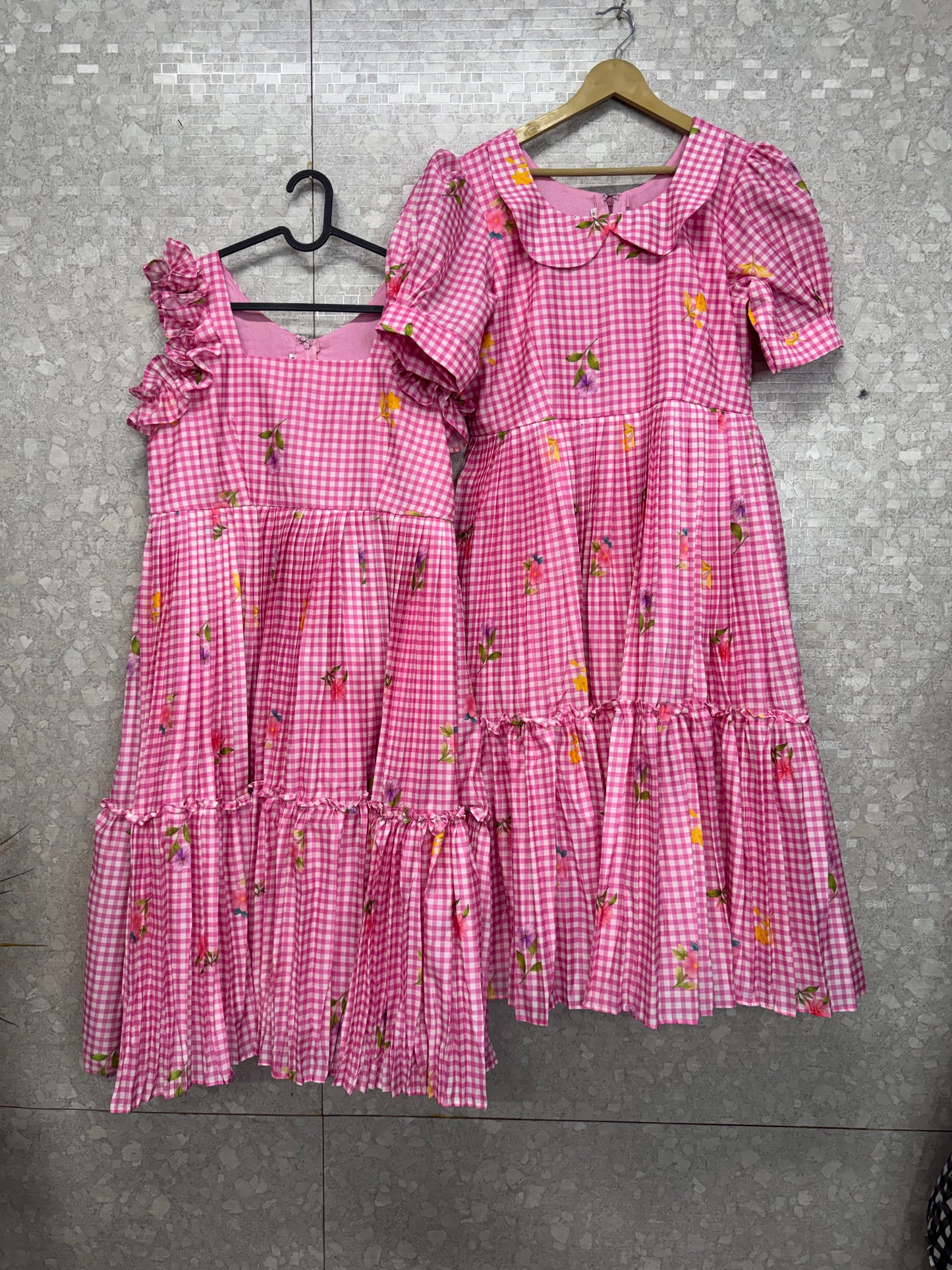 Chanderi frocks -SRF1058A