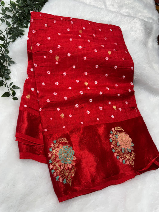 Munga Tassar Bandhini-SR1075C