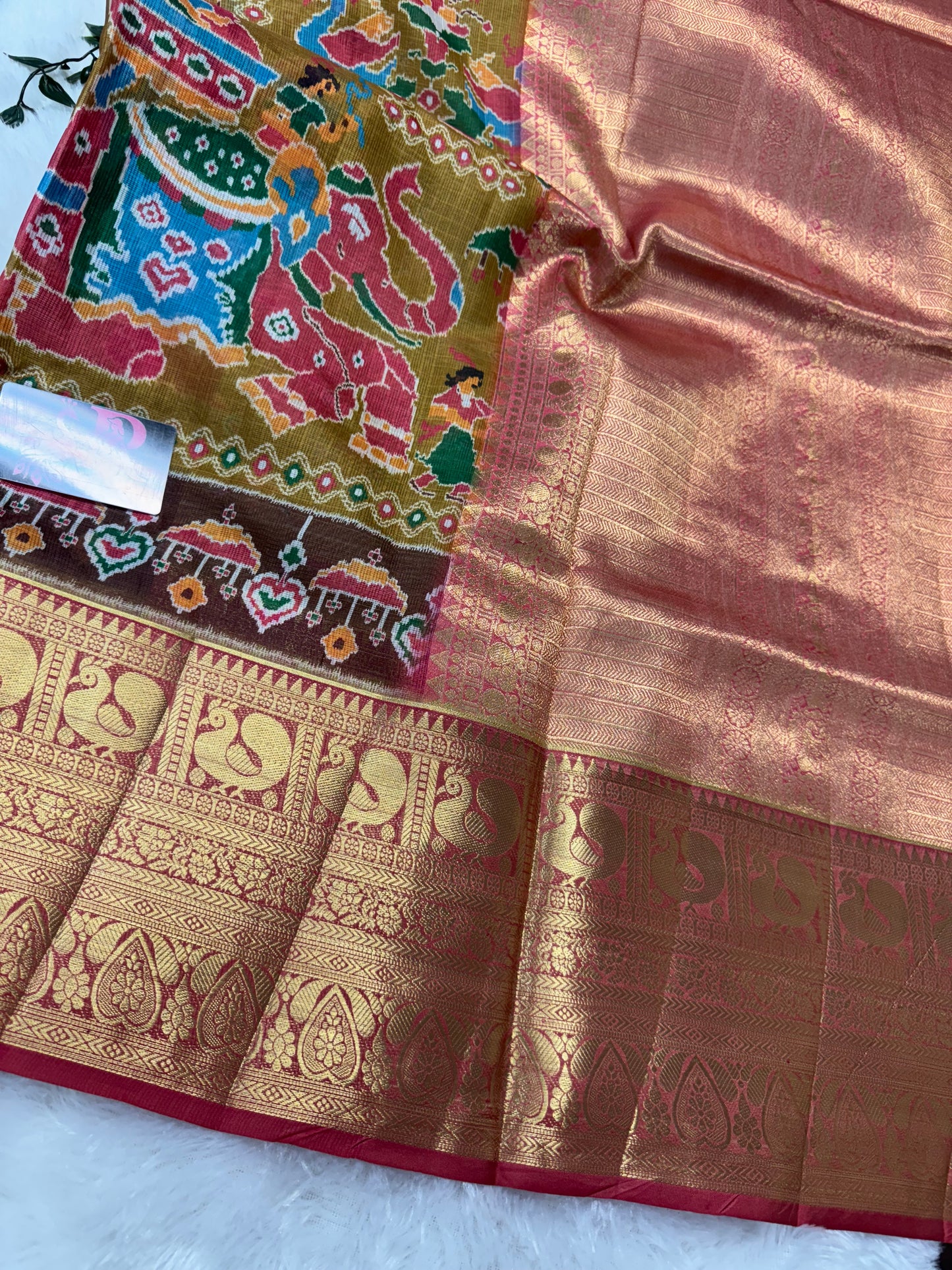 Kanchi Kota Patola saree-SR1113G