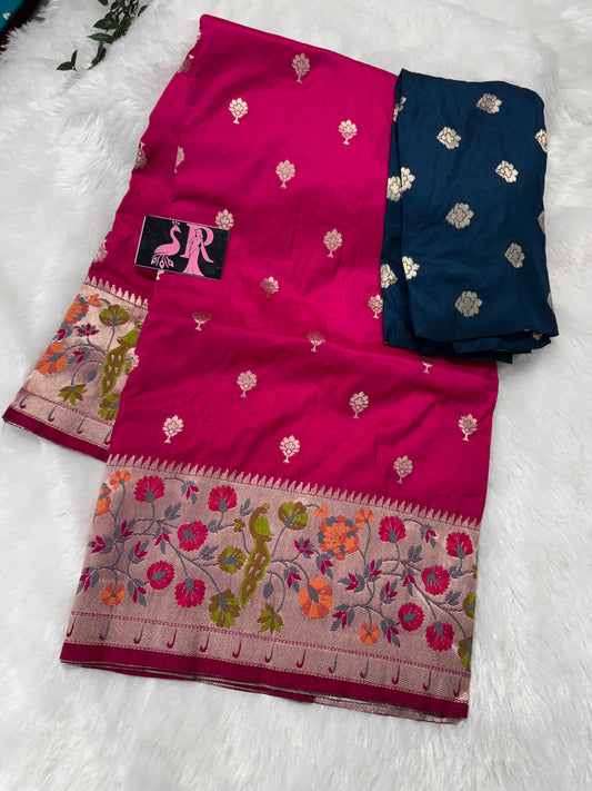 Munga silk Paithani-SR1066D