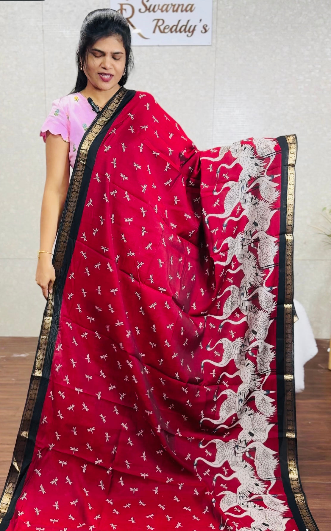 Chanderi saree-SR1001A